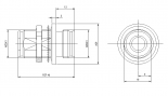 MINI DIN RF Adapter(7.2GHz)